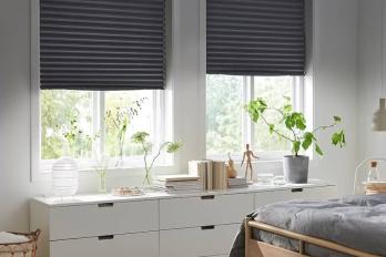 шторы плиссе блэкаут