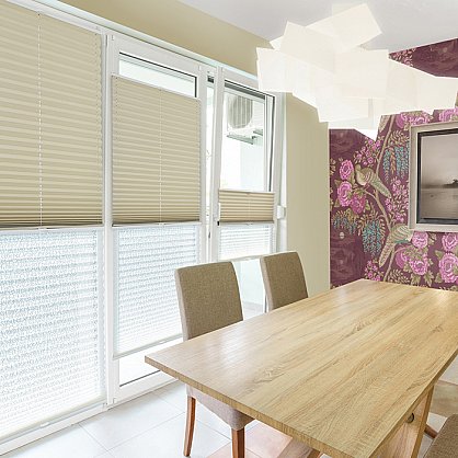 шторы жалюзи плиссе блэкаут